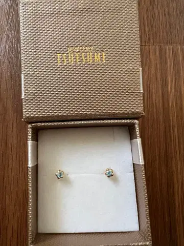 주얼리 TSUTSUMI K10 귀걸이 양쪽 귀