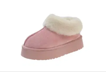 핑크 스웨이드 어그 부츠