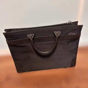 블랙 나일론 비즈니스 백