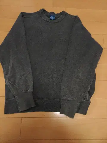 Good On 페이드 블랙 맨투맨 M 사이즈