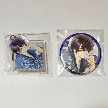 새벽의 연화 하쿠센샤 카페 아크릴 키링 아크키링 캔뱃지 하쿠