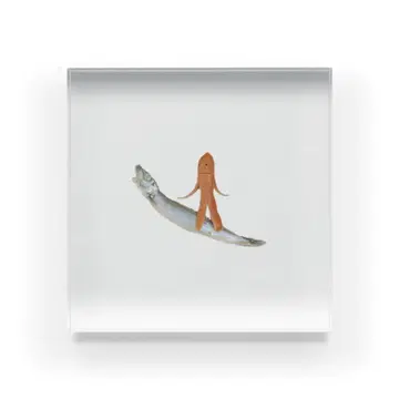 위너 외계인 아크릴 블록