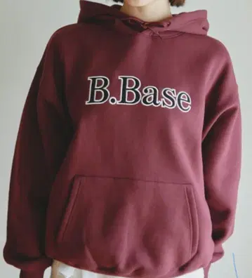 B.Base 버건디 후드티