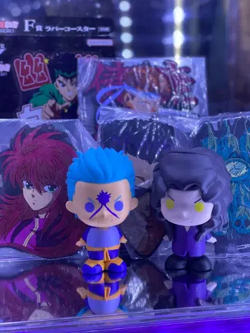 제일복권 유유백서 SOFVIC 츄 러버 코스터 세트