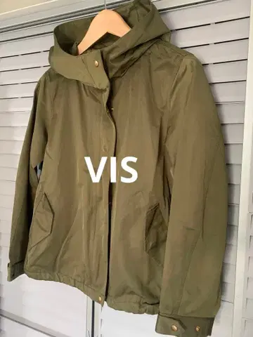 VIS  마운틴 후드티 카키
