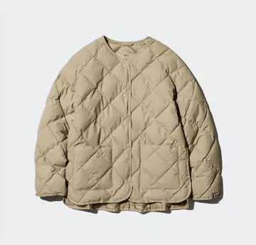 유니클로 퍼프 테크 릴랙스 자켓