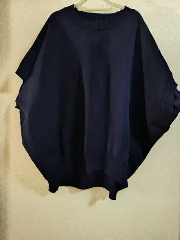 mizuiro ind 크루넥 코쿤 베스트 네이비