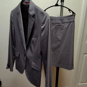 ORIHICA 그레이 스커트 수트 상하의 세트 7호