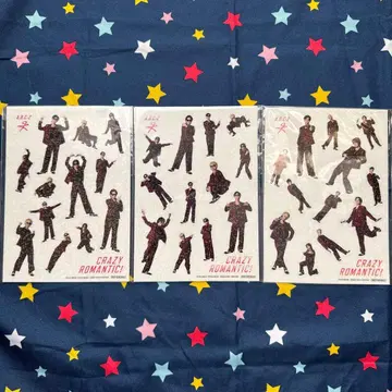 A.B.C-Z CRAZY ROMANTIC! 스티커 3장