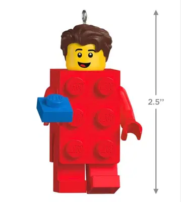 hallmark 오너먼트 레고 블록 레고