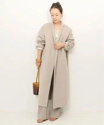 [새상품급] plage 플라주 해밀턴 테일러드 코트 36