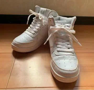 MLB#NY 양키스#하이컷 스포츠 슈즈#화이트