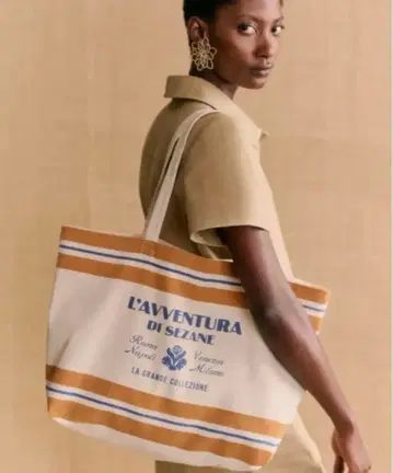 [ 미사용 새상품 ] Sezane 토트백 마더백 에코백 세잔느