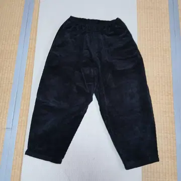 오로네 벌룬 팬츠 코듀로이 블랙