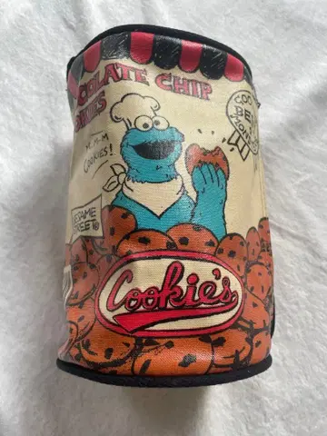 세서미 스트릿 쿠키 몬스터 파우치 백
