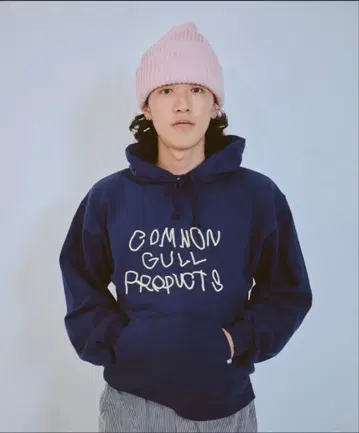 common gull produts hoodie 네이비 L