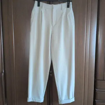 [ CECICA BLUE ] 크림색 슬랙스 뒷허리밴딩