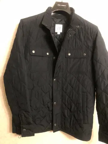 GAP 블랙 퀼팅 자켓 XS