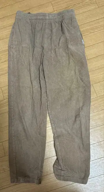 저널 스탠다드 리룸 코듀로이 와이드 팬츠 베이지