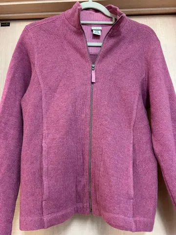L.L.Bean 핑크 집업 자켓 S
