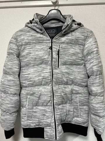 Create Barefoot 후드 부착 다운 자켓 LL 사이즈 그레이