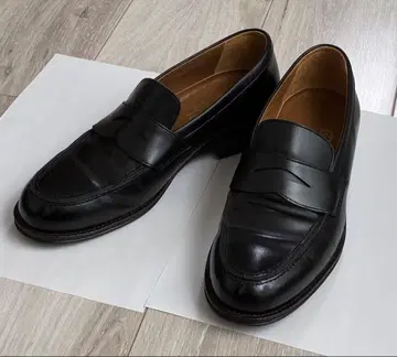 BEAMS HEART 로퍼 남성용 블랙 약 25.5