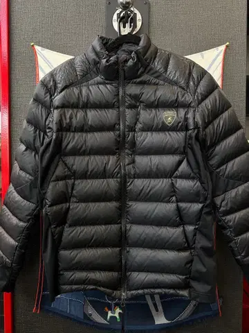 람보르기니 다운 자켓 블랙 XL