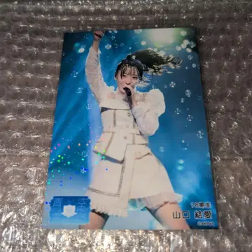 AKB48 야마구치 유아 브로마이드 홀로그램 네이비