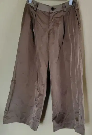 AVANT LE TEMPS 브라운 와이드 팬츠