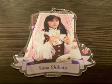 시바타 유나 노기자카46 Mobile B상 카드놀이풍 카드 키링