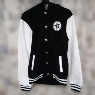 Rongzhen Tingyi 바시티 자켓 블랙 컬러 2XL