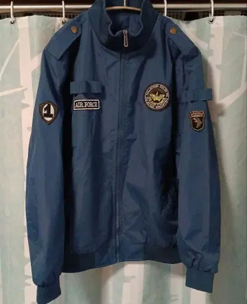 에어포스 MA-1 자켓 블루 계열
