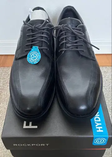 ROCKPORT BIKE TOE 가죽 신발 방수 미끄럼 방지 25cm