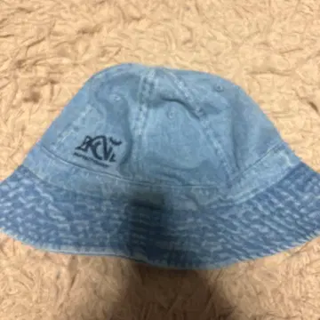 백 채널 데님 버킷햇 메트로햇