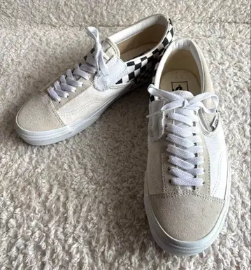 Vans SlipOn CAP WhiteBlack Checkerboard