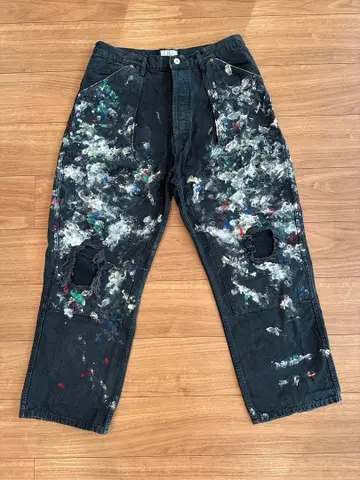 HERILL Splash Painterpants Duck black/3