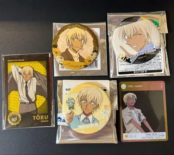 명탐정 코난 아무로 토오루 5점 세트