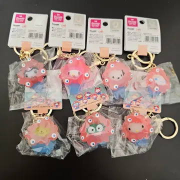 EXPO2025 산리오 미야쿠미야쿠 클리어 컬러 키링