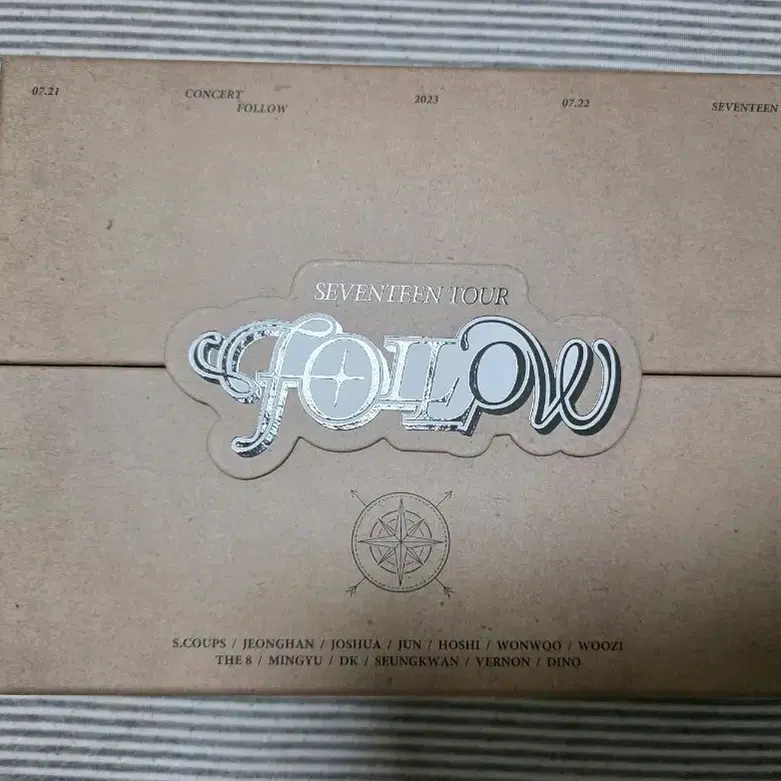 Seventeen Follow Concert Digital Code DVD Package