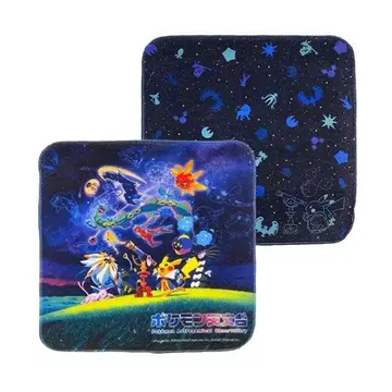 포켓몬 천문대 타월 손수건 메인 아트 & 실루엣 아트