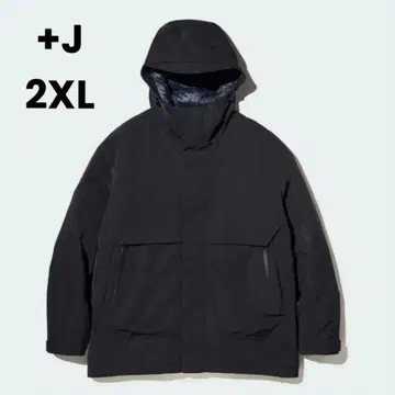 유니클로 +J 하이브리드 다운 오버사이즈 파카 온라인 한정판 2XL