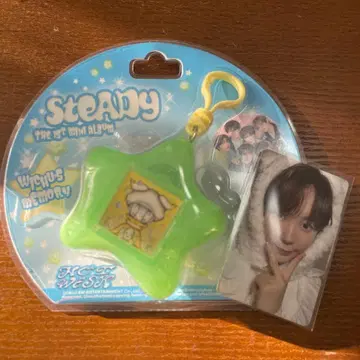 NCT WISH Steady 료우 키링 FC 한정판 트레이딩 카드