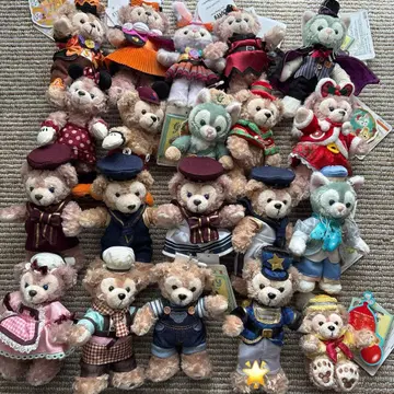 더피 프렌즈 인형 배지 마스코트 디즈니