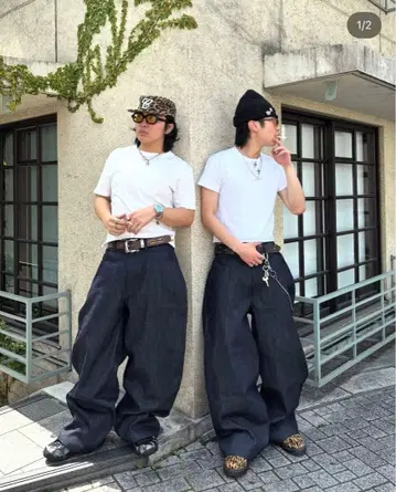 deaile 리지드 배기 데님 m