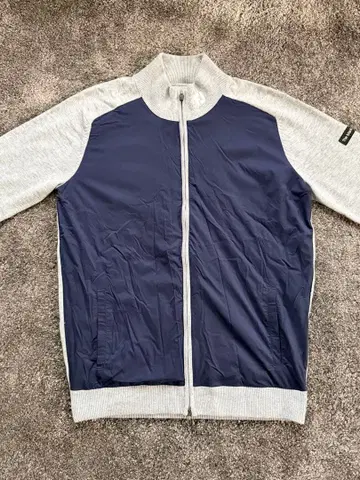 FJ 집업 자켓 L 네이비/그레이