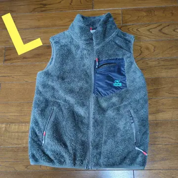 [ 새상품급 ] 참스 본딩 플리스 베스트 L 그레이