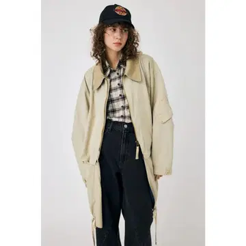 MOUSSY(마우지) 리버서블 자켓 L/BEG