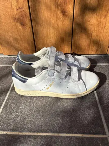 스탠 스미스 화이트/네이비 벨크로