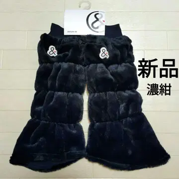 새상품 앤퍼시 레그 워머 다크 네이비