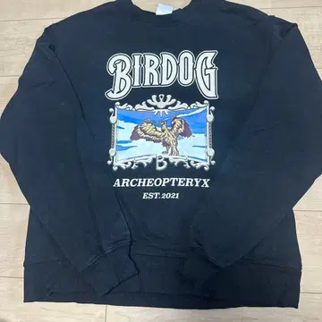 BIRDOG ARCHEOPTERYX 맨투맨 블랙
